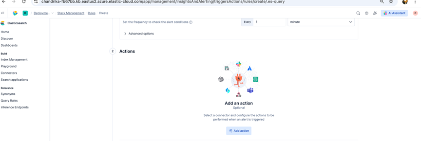 Configure Rule Action