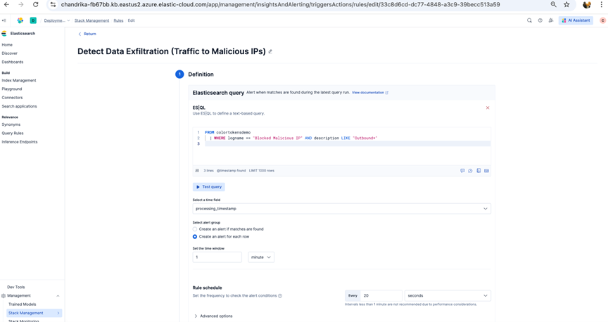 Confirm Time Window Data