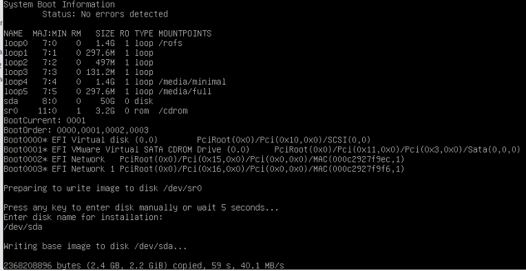 Writing to Disk Writing to Disk