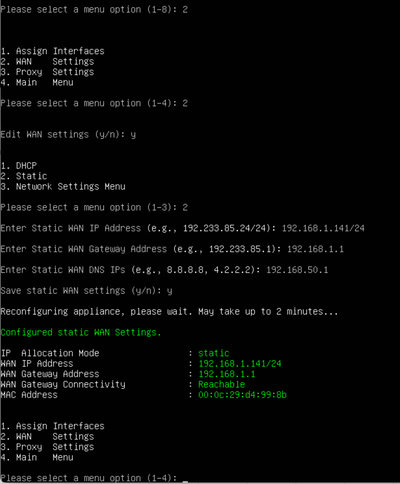 Display Gatekeeper Information