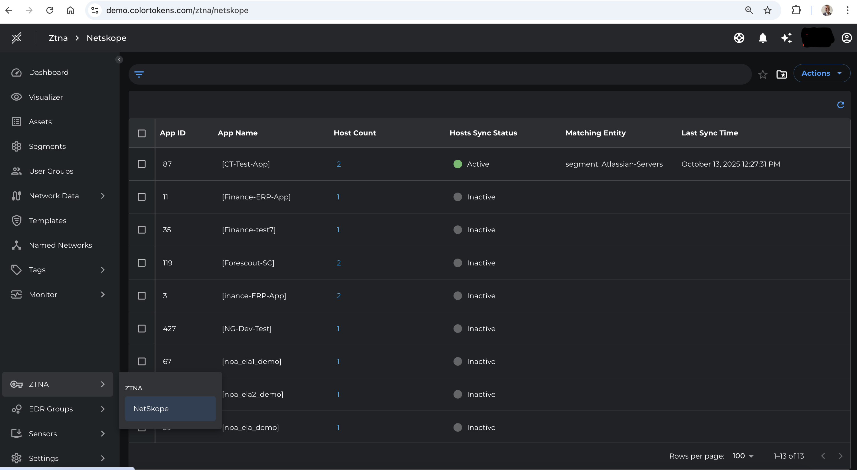Netskope Private App