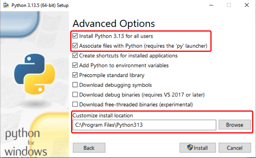 python installer - 2