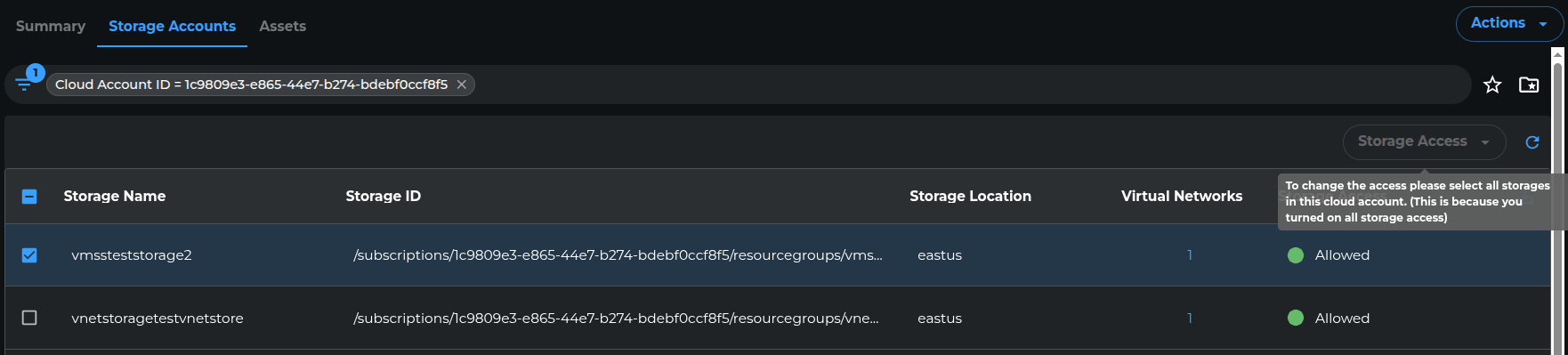 Revoke all message tooltip