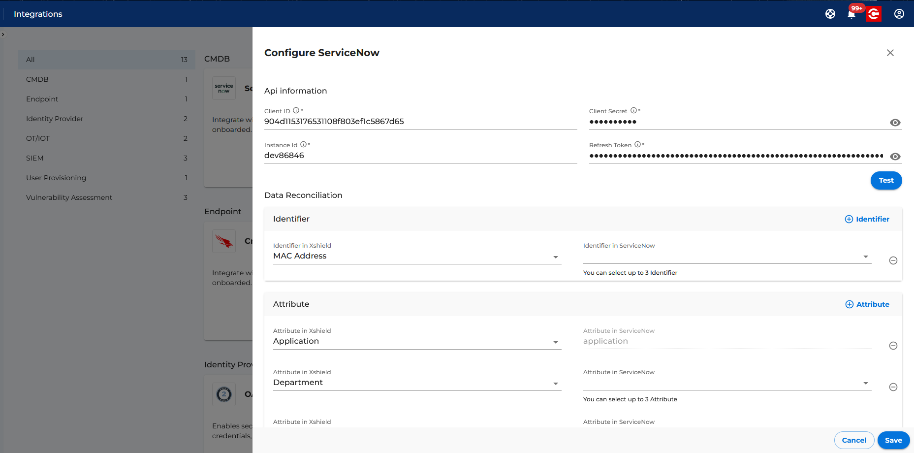 ServiceNow Integration 