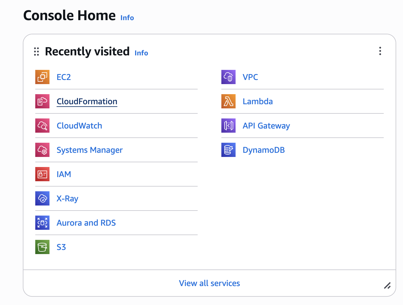 Manual onboarding - create stack